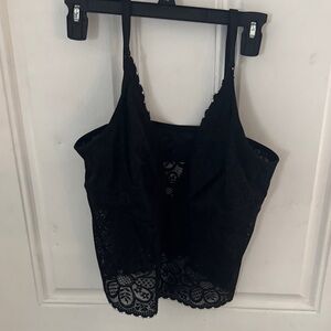 Aerie Black Lace Bralette